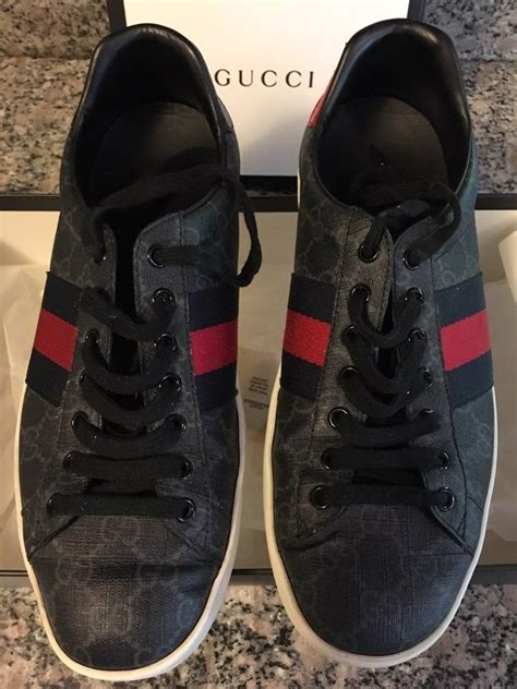 used gucci mens sneakers|authentic Gucci sneakers for men.